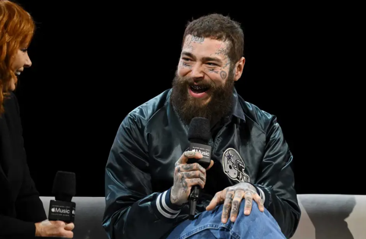 Post Malone ‘Very Nervous’ About Super Bowl LVIII Performance: ‘I’m Just Gonna Do My Best’
