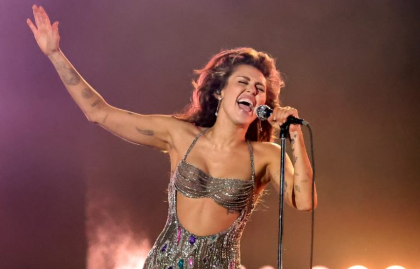 Miley Cyrus gives first televised performance of ‘Flowers’ at 2024 Grammys