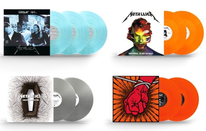 Metallica announce “phase two” of special pressings of all albums on vinyl